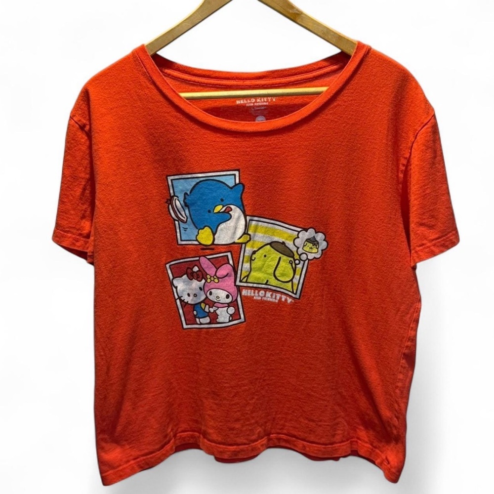 Hello Kitty  Red Graphic T-Shirt size XL juniors